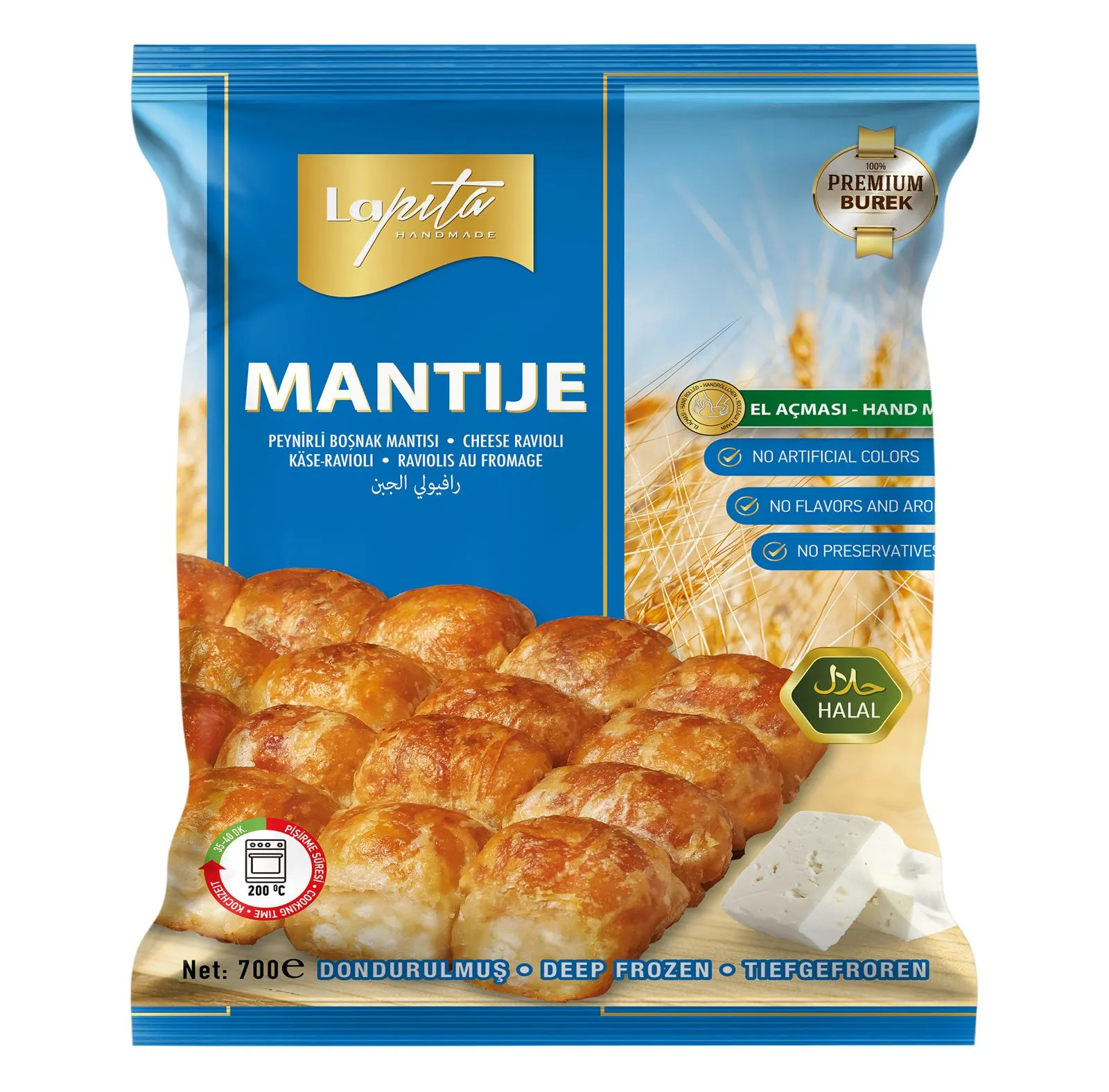 TURKISH RAVIOLI WITH WHITE CHEESE